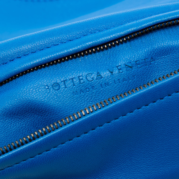 Pre-Loved Bottega Veneta Nappa Intrecciato Turn Lock Clutch - Picture 6 of 8